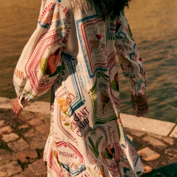 FARM Rio Multicolor Graphic Print Dress - Picture 3 of 10